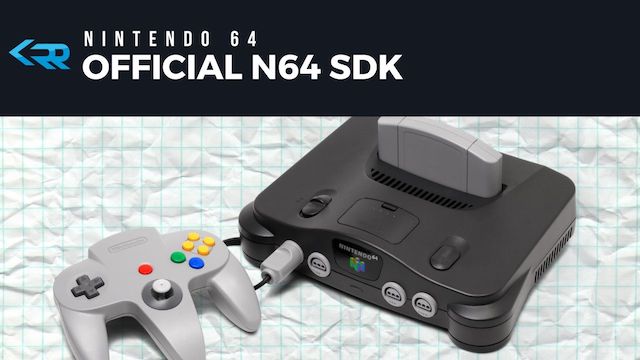 Official Nintendo 64 SDK